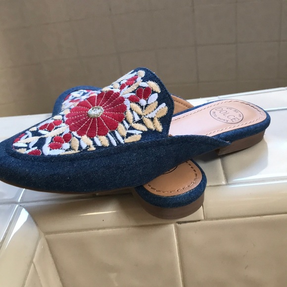 Dolce by Mojo Moxy slide mules - Picture 3 of 5